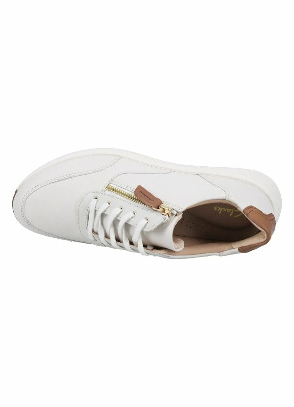 Clarks UN RIO ZIP WHITE – Image 4