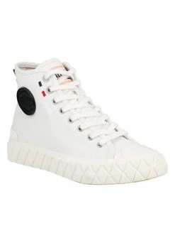 Palladium PALLA ACE CANVAS MID F STAR WHITE